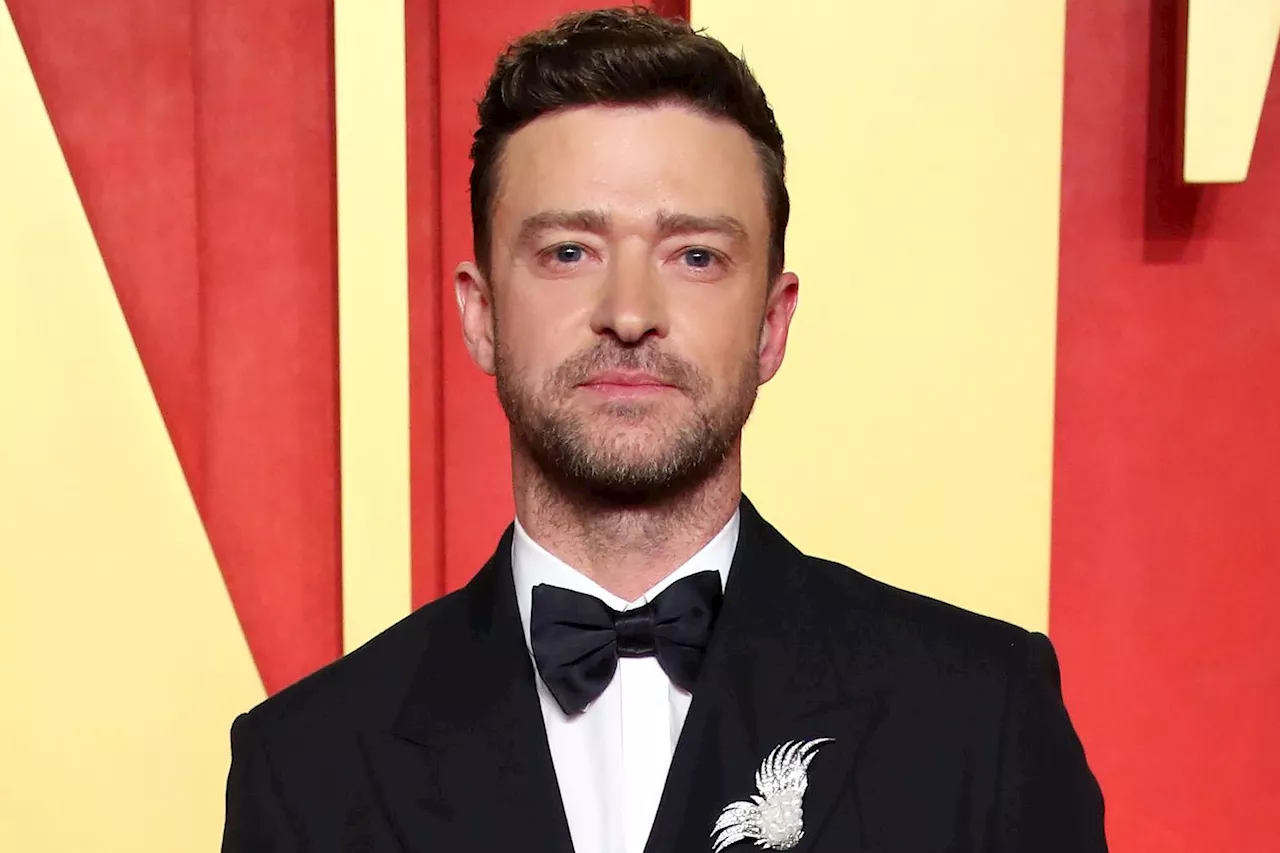 Surveillance Photo Shows Justin Timberlake Driving on Empty Street Before Arrest