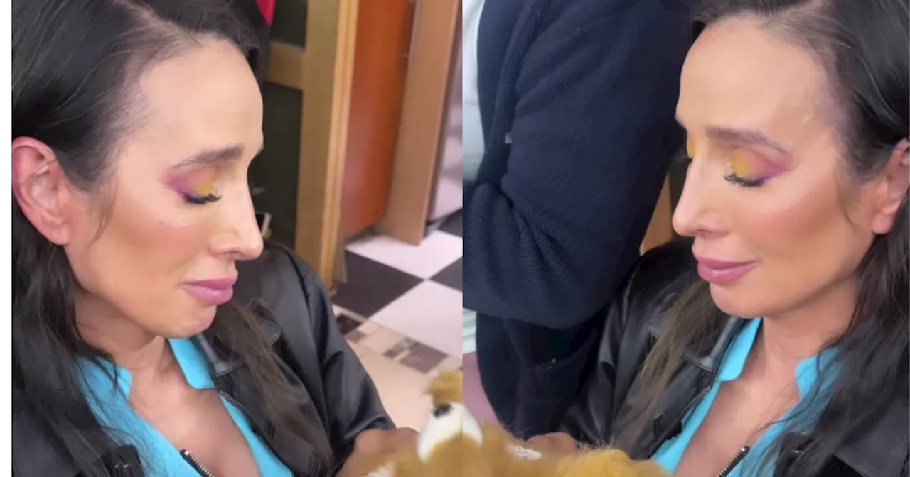 Luly Bossa recibió entre lágrimas un conmovedor regalo para recordar a su hijo fallecido