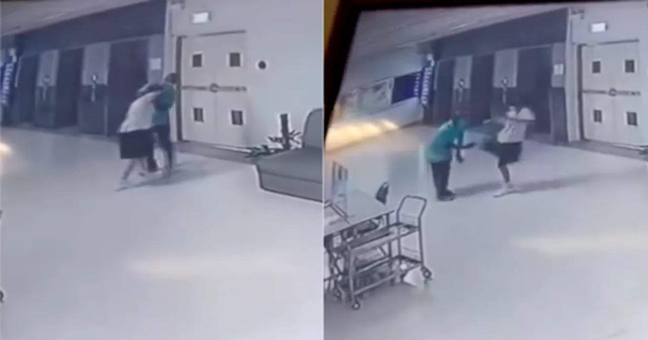 [VIDEO] Hospital Intern Fights Off Senior Colleague's Sexual Assault With Muay Thai