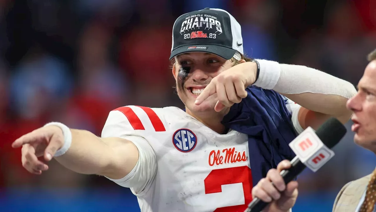 Ole Miss Rebels QB Jaxson Dart Named Top 5 SEC Heisman Contender In ...