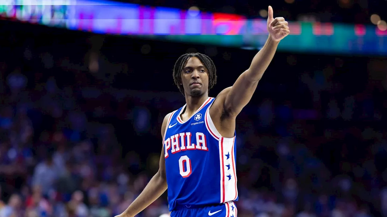 Tyrese Maxey Shouts Out Sixers Announcer for Latest Achievement