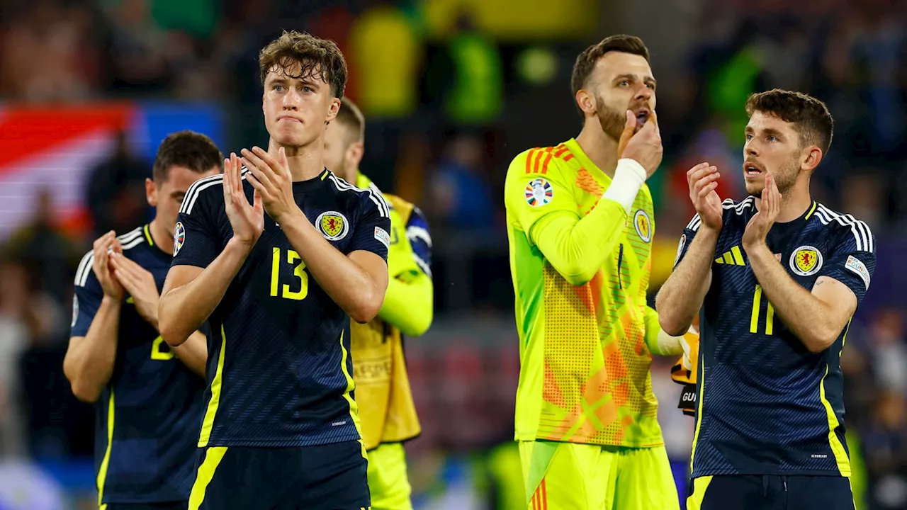 Scotland keep chances of reaching knockout stages alive after draw with Switzerland