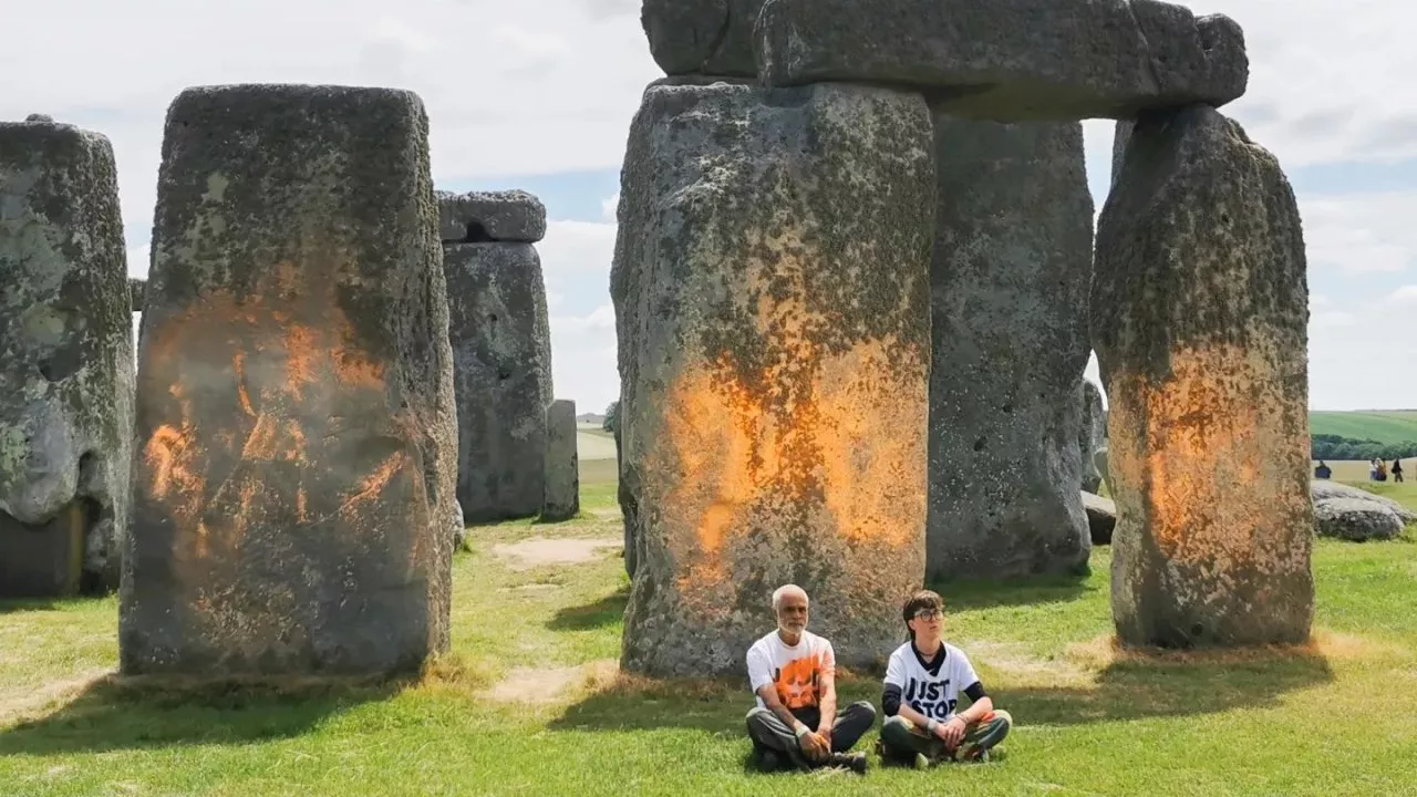 ‘Outrageous’ and ‘pathetic’: Iconic monument vandalised by protesters