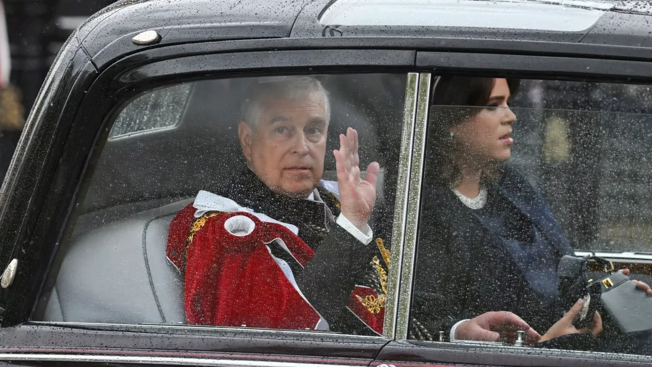 Prince Andrew gatecrashed Order of the Garter Day