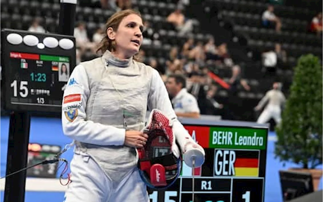 Europei scherma, oro per Arianna Errigo nel fioretto e Gallo nella sciabola