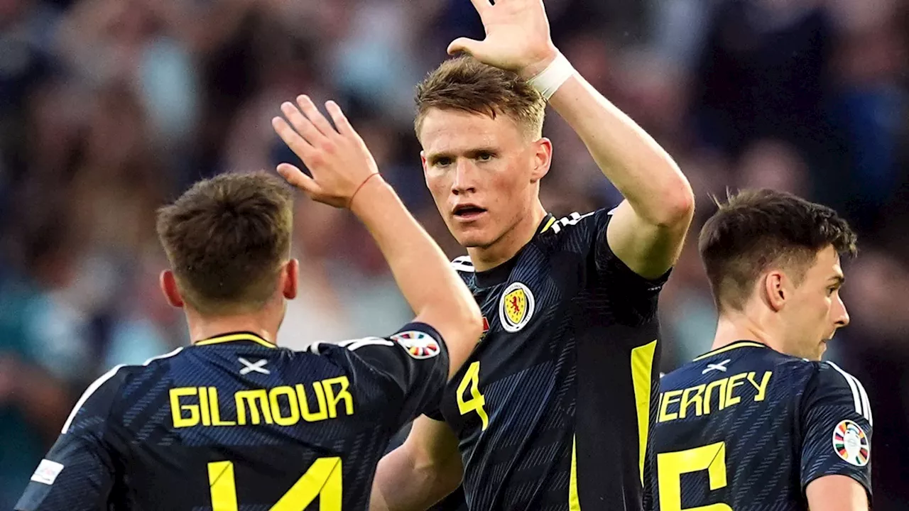 Scott McTominay delivers again for Scotland against Switzerland as Ilkay Gundogan shows his class for Germany