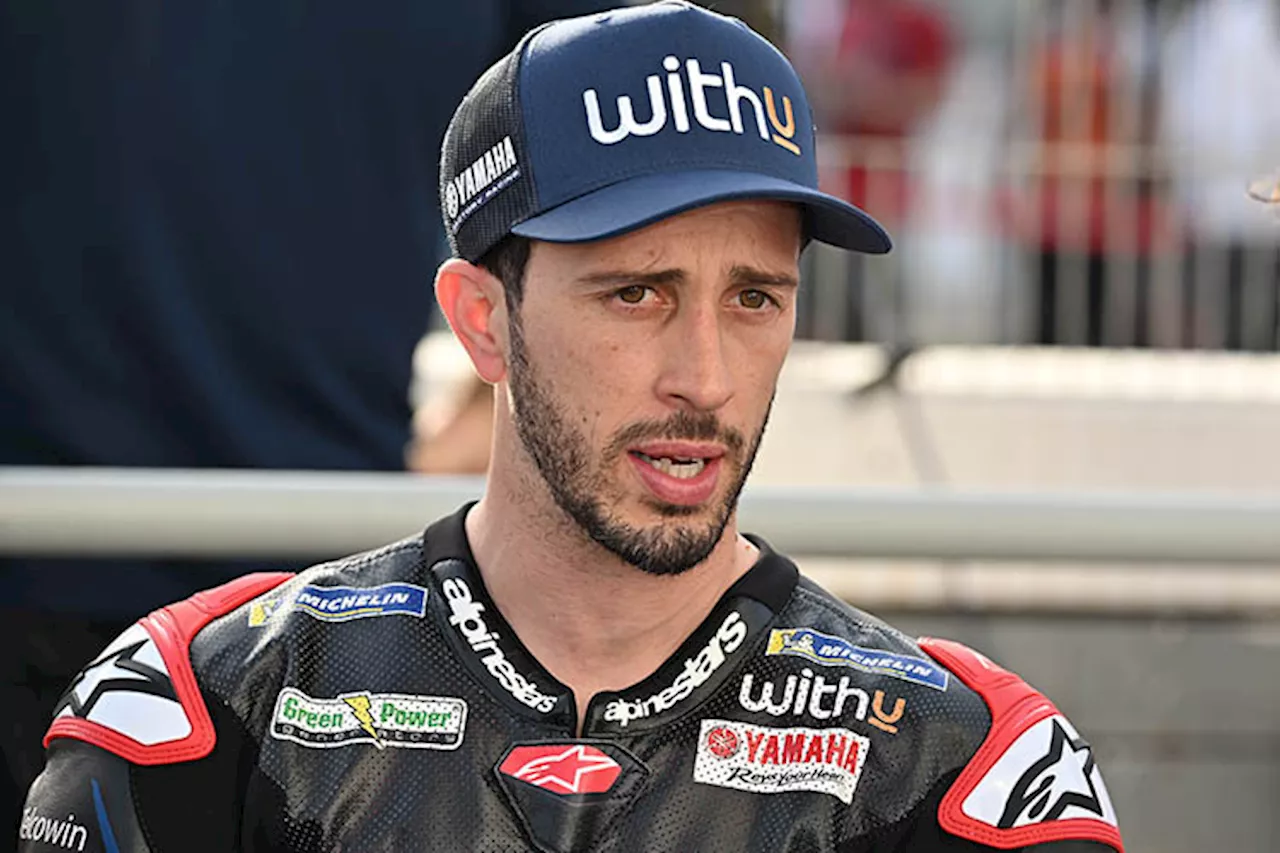 Andrea Dovizioso (Yamaha): «Brauche hinten mehr Grip»