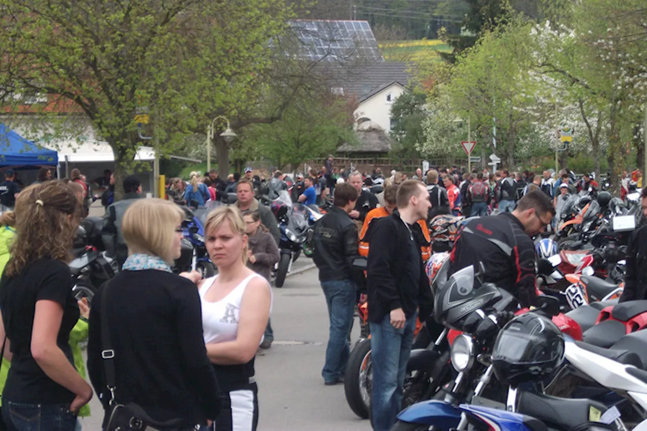 Haidgau: Motorradweihe und Party zum 20. Jubiläum