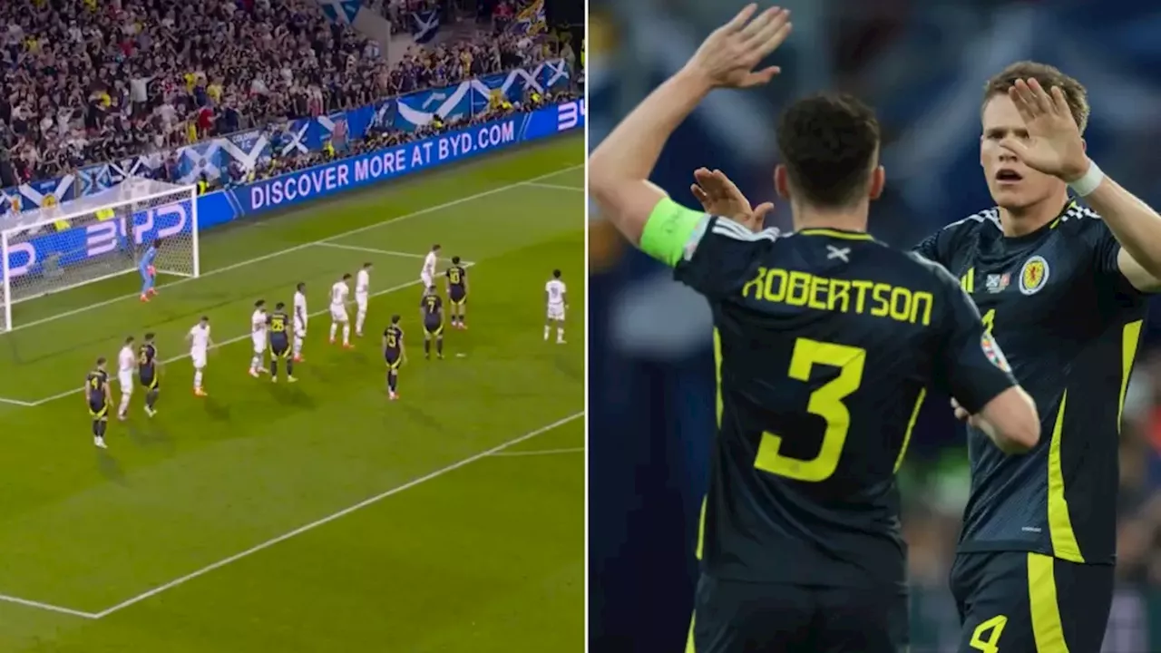 Fans genuinely can't believe what Scott McTominay did during Scotland's game against Switzerland