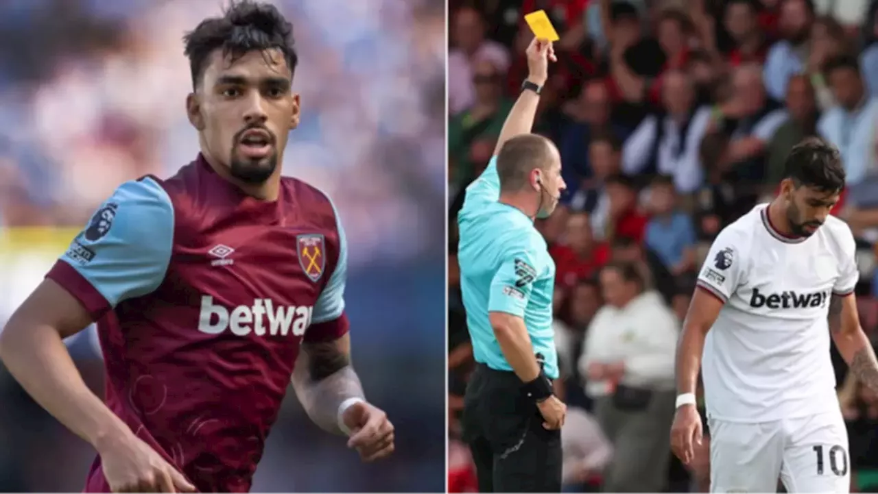 Player who was banned for 10 years for getting booked deliberately reveals the punishment Lucas Paqueta should receive