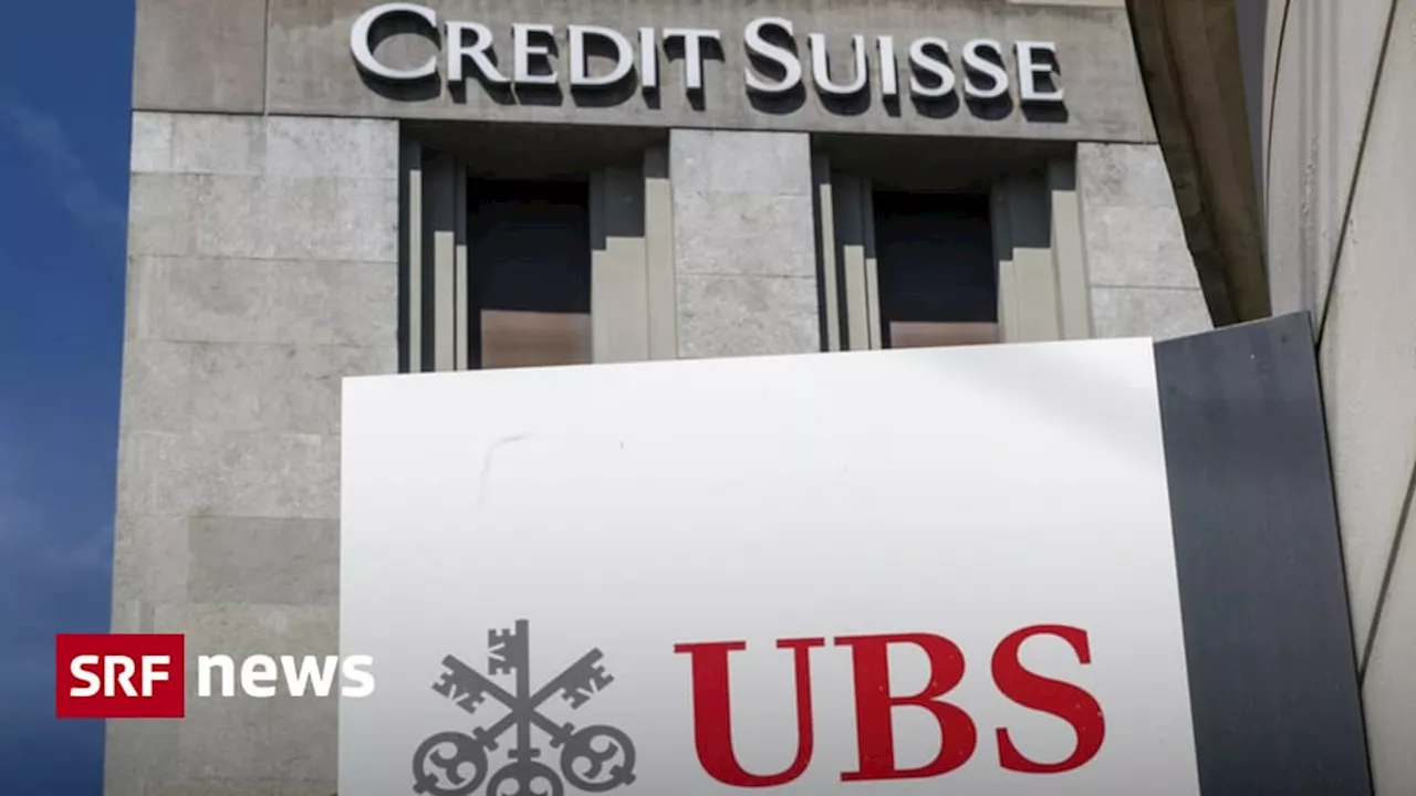 Übernahme der CS durch die UBS - Finma: Keine Auflagen für die UBS nötig