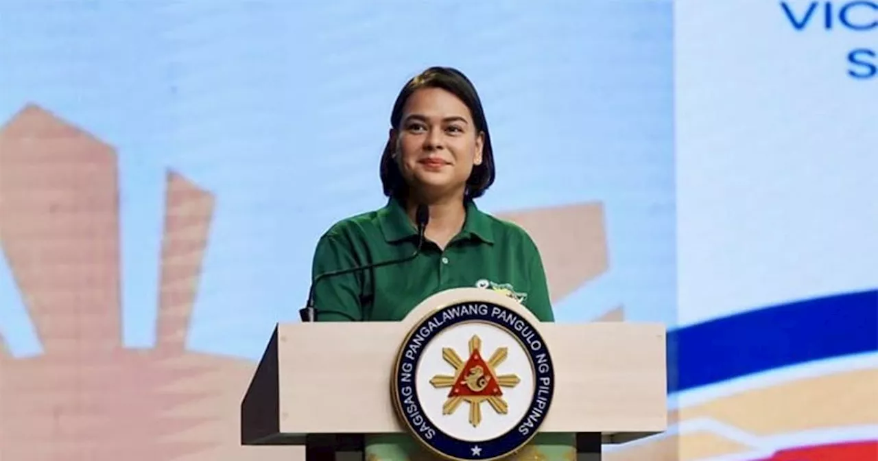 Sara Duterte mi-resign na isip kalihim sa DepEd 