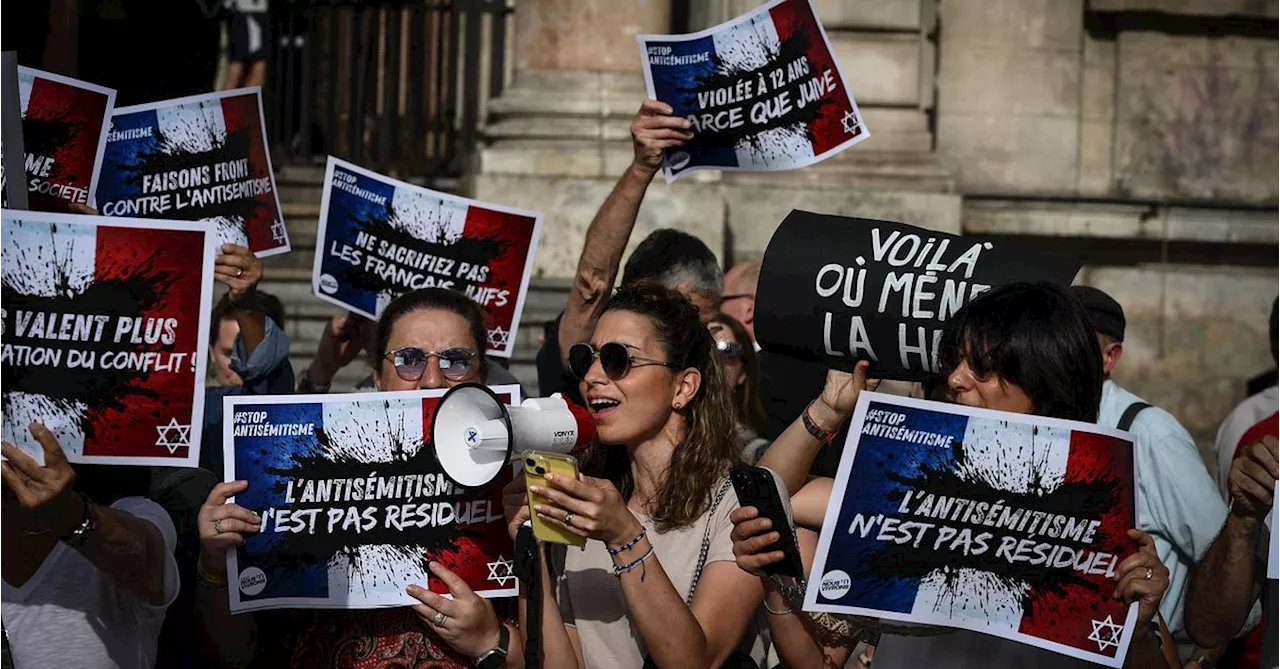 Demonstrationer i Paris mot antisemitism efter uppmärksammad våldtäkt