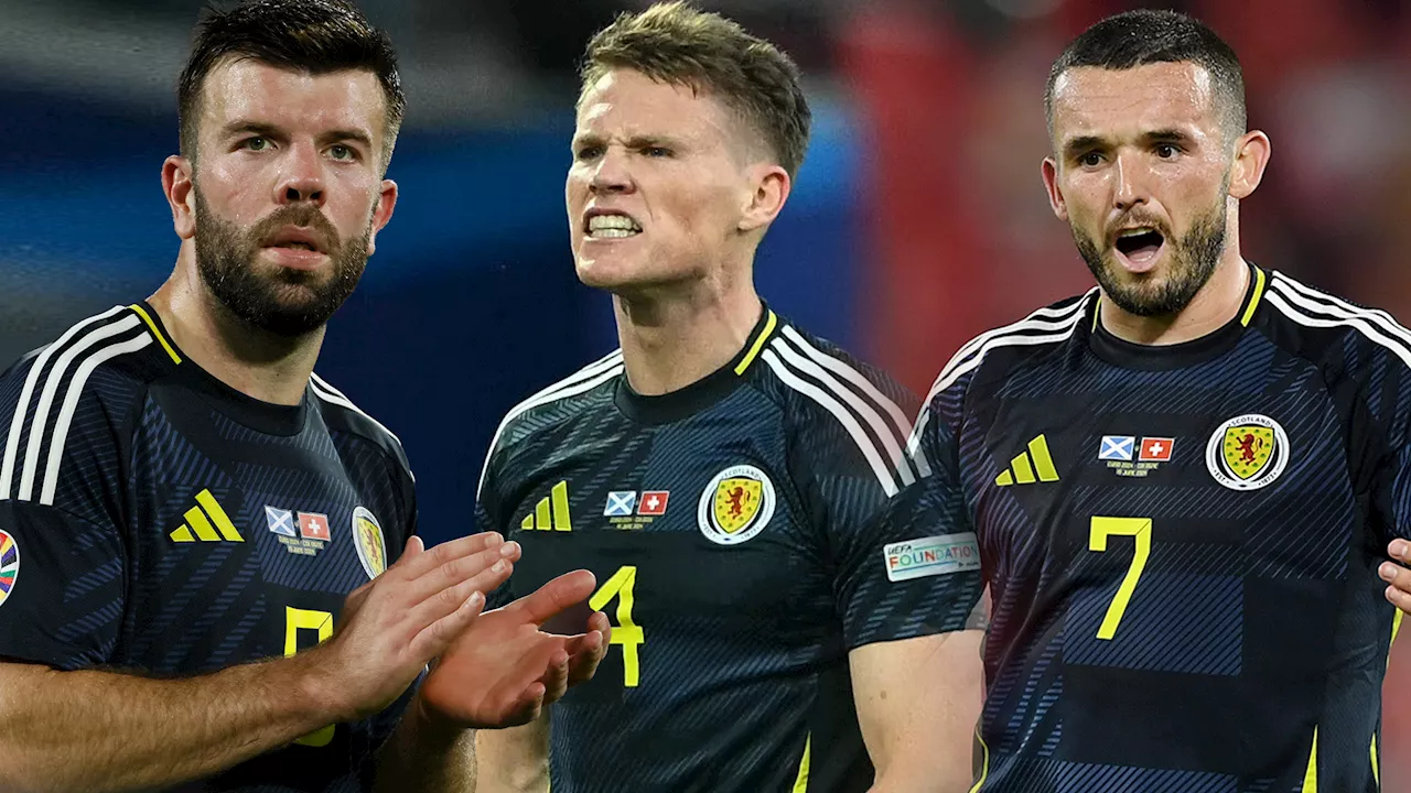 – Scotland defender given 9/10, Scott McTominay gets high rating but more needed from John Mc...