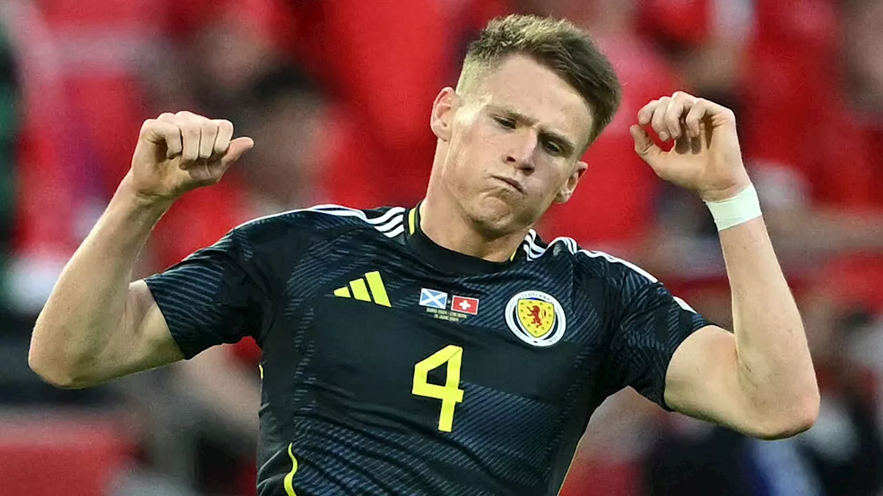 Scotland in boost of qualifying for Euro 2024 knockout stages as they claim crucial point against...