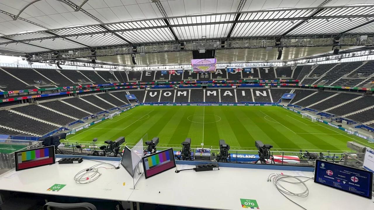 UEFA could shut stadium roof for England vs Denmark to avoid danger of game being delayed...