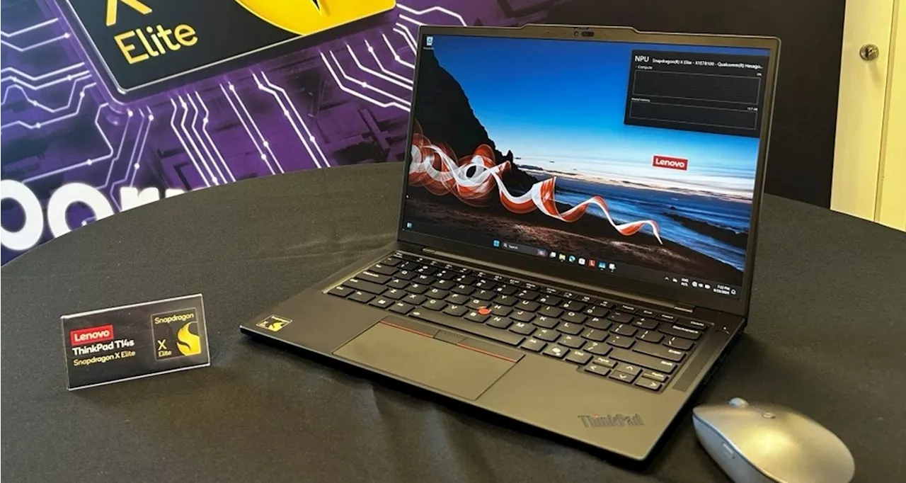 Lenovo lança primeiros notebooks com Snapdragon X Elite no Brasil; veja