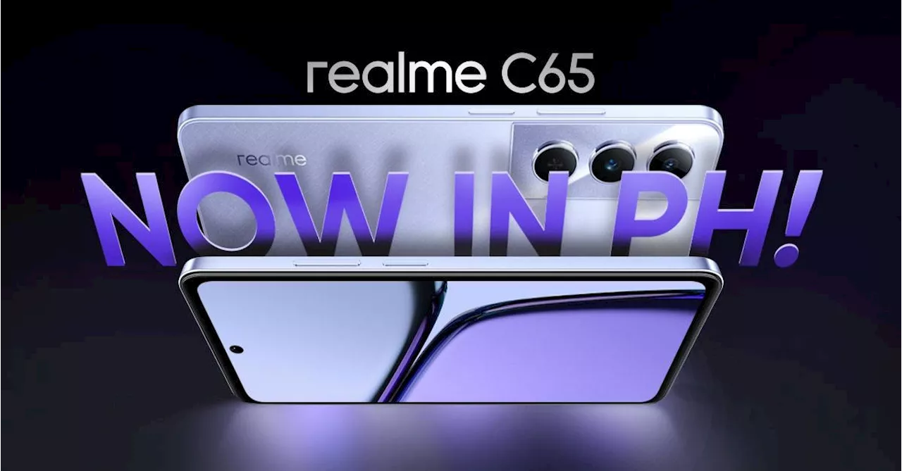 realme C65 now available in PH market, online stores