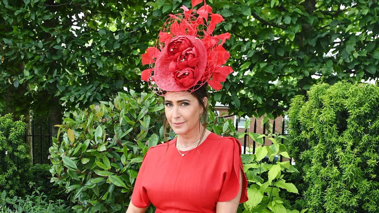 Royal Ascot guests including Lisa Snowdon & Charlotte Hawkins turn heads in eye-popping dresses & hats at...