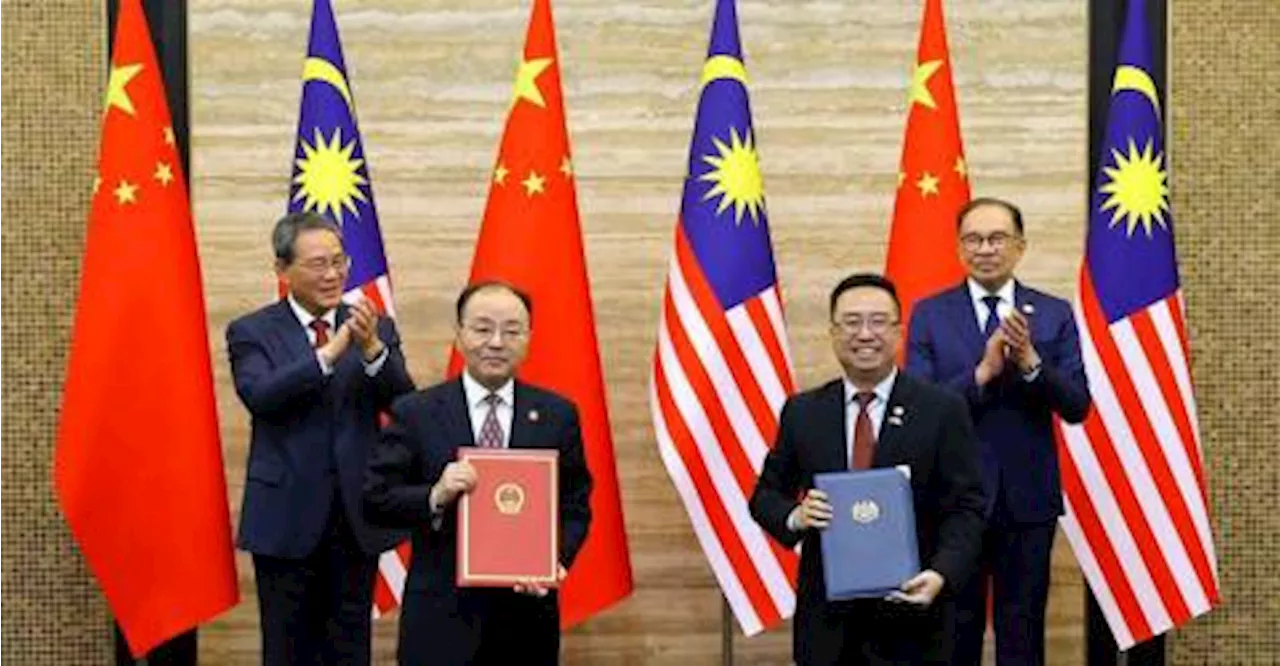 Malaysia, China meterai MoU tukar kepakaran Sains dan Teknologi