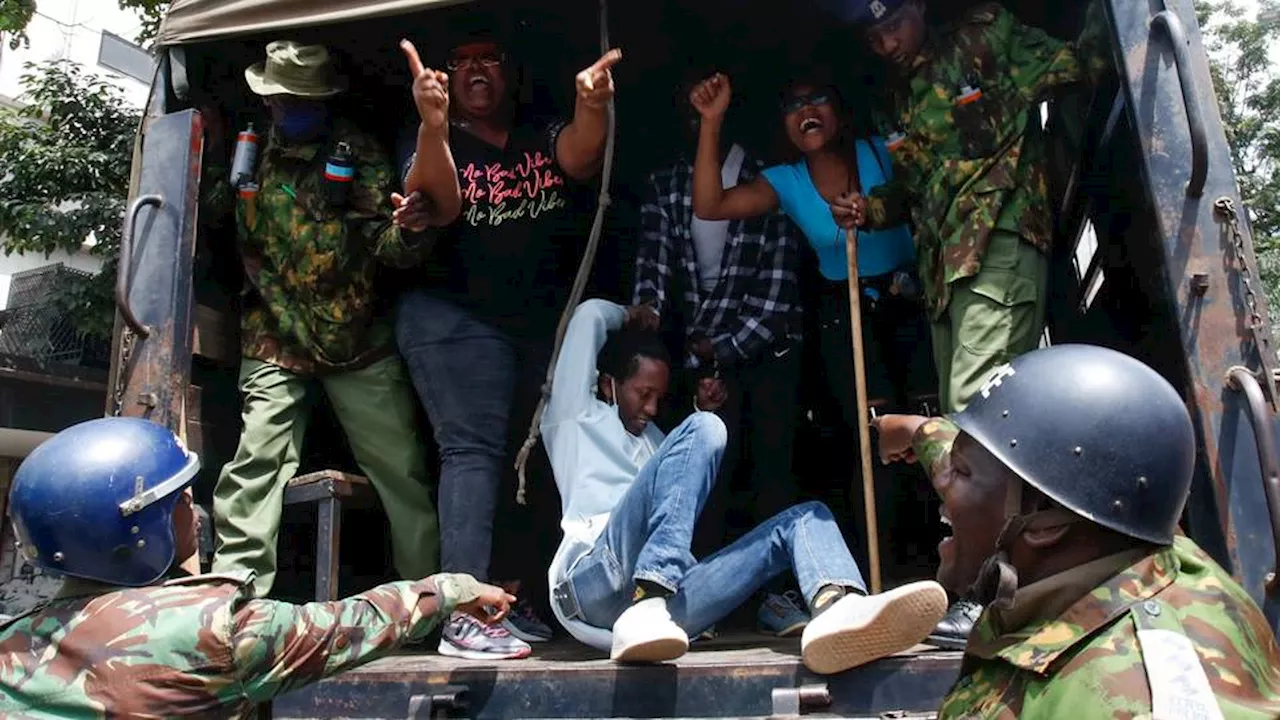 Kenyan police arrest over 200 protesters at anti-tax hike rally