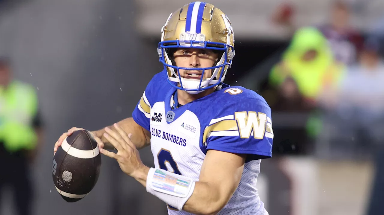 Collaros, Bombers look to snap dismal start to season