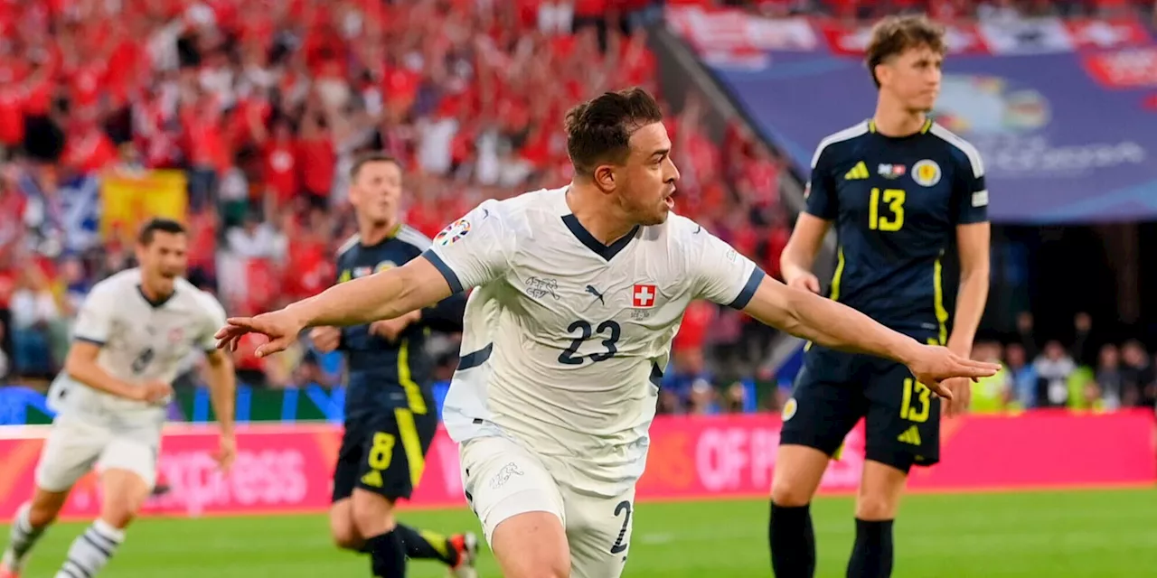 Shaqiri risponde a McTominay e avvicina la Svizzera agli ottavi, primo punto per la Scozia