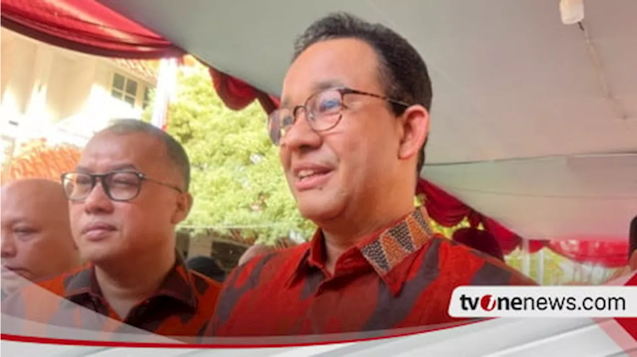 Anies Tak Khawatir Jokowi Cawe-cawe di Pilgub Jakarta