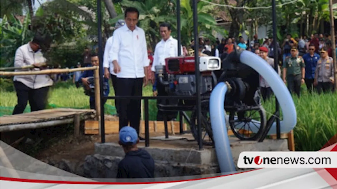 Presiden Jokowi Ingatkan Potensi Kemarau Panjang, Minta Petani Jaga Produktivitas