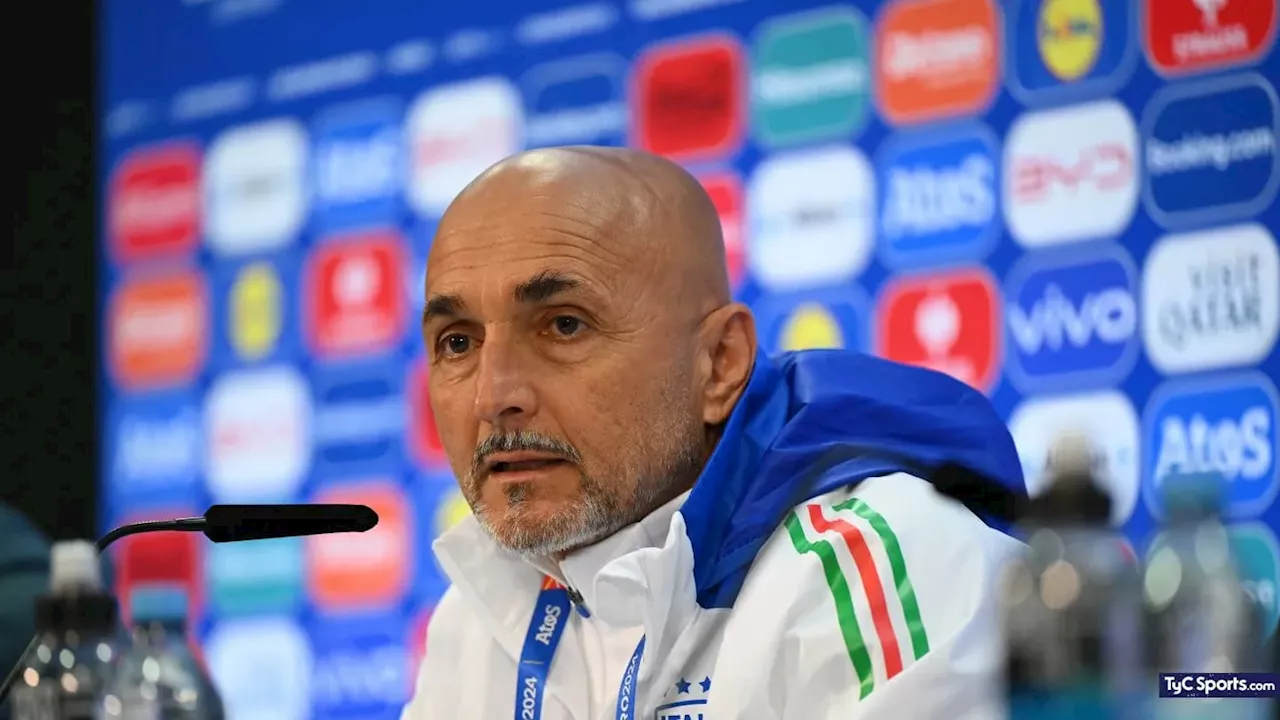 El mensaje de Spalletti a sus jugadores antes del Italia vs. España por la Eurocopa