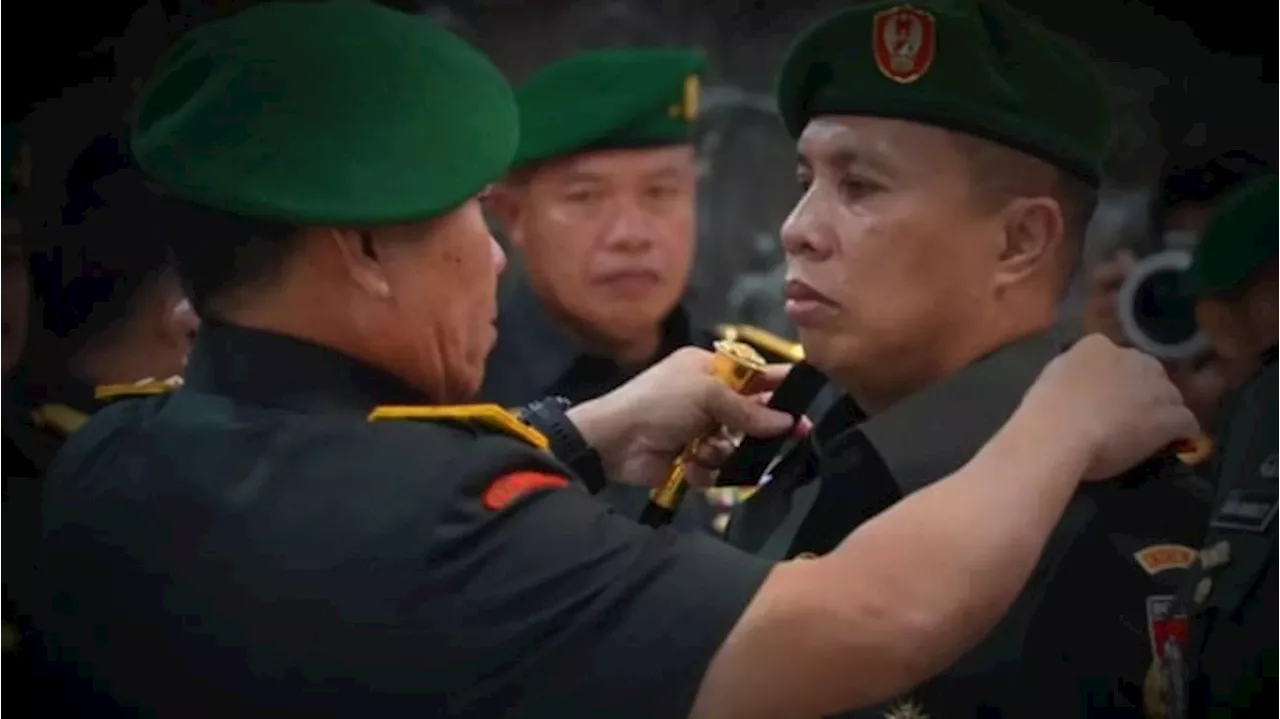 Di Ruang Hening Kolonel Eks Anak Buah Jenderal TNI Prabowo Dilantik Jadi Komandan Korem Merak Hijau