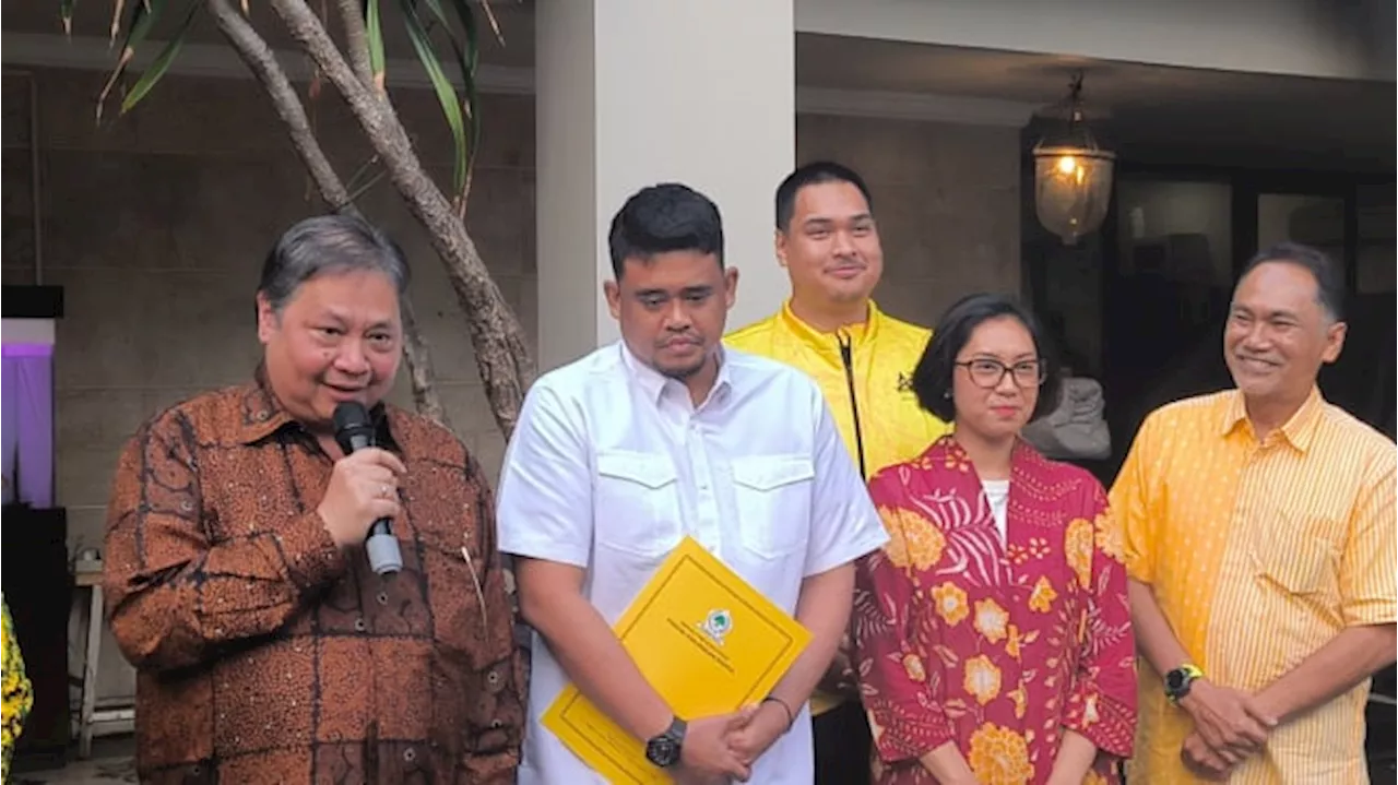 Golkar Resmi Usung Bobby Nasution Maju Pilgub Sumut