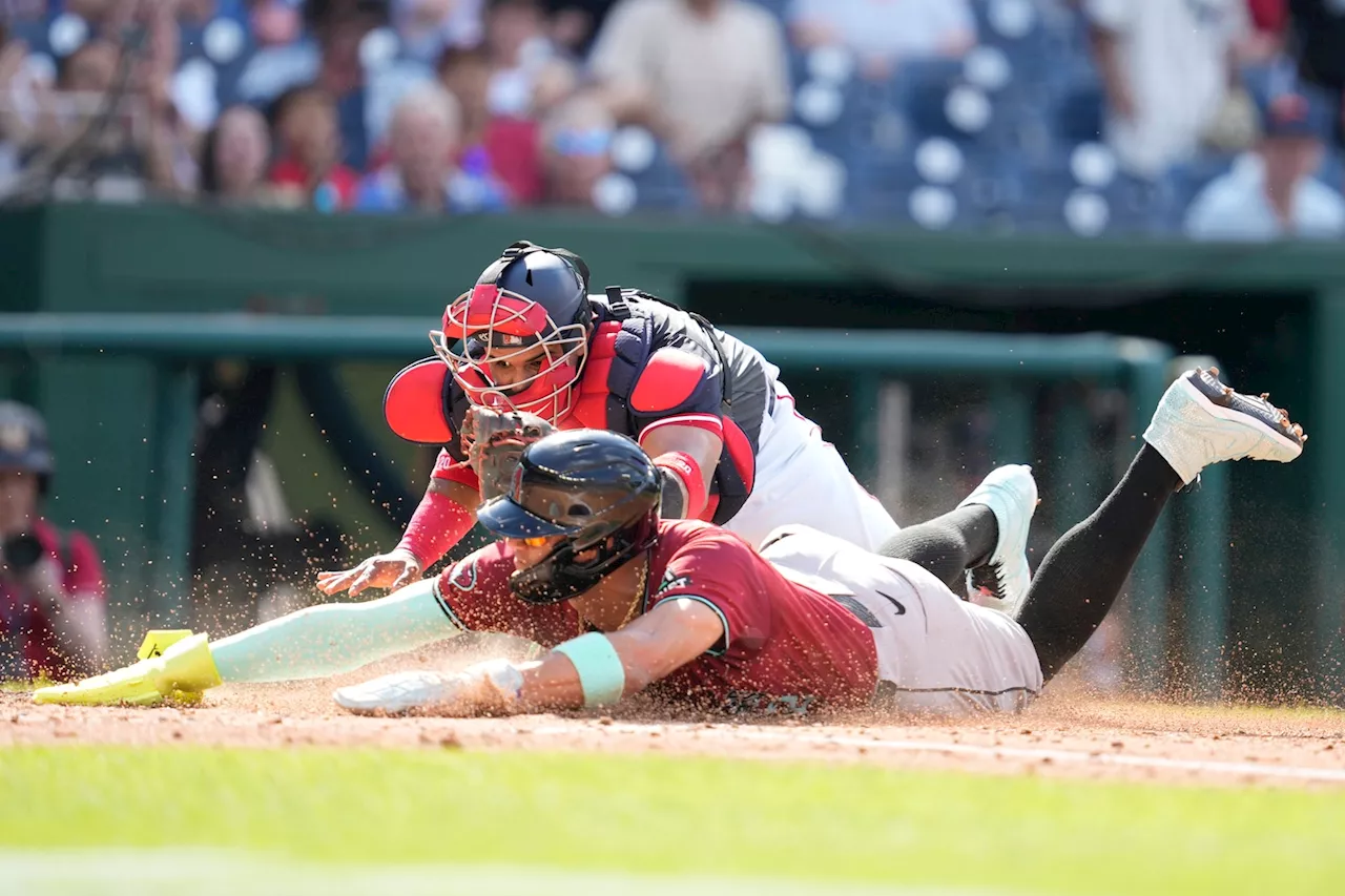 Jesse Winker homers, the pitching shines and the Nats edge Diamondbacks