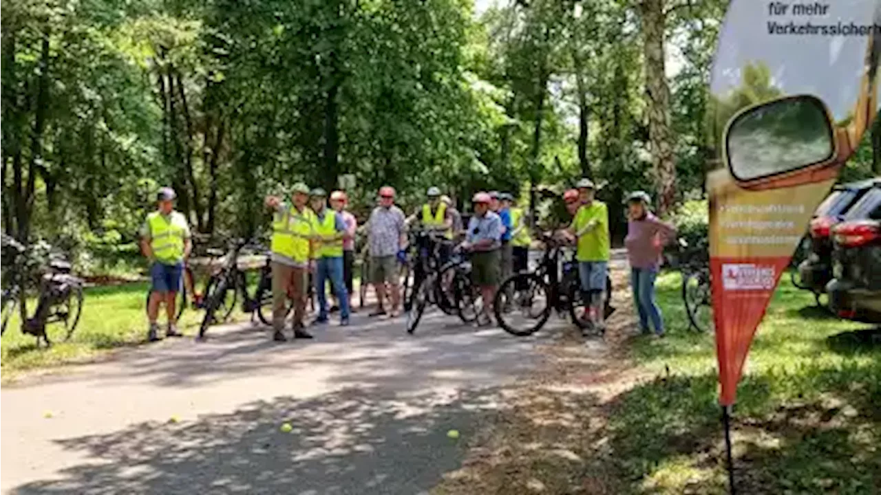 Training des Seniorenbeirats Tarmstedt: Sicher auf dem Pedelec