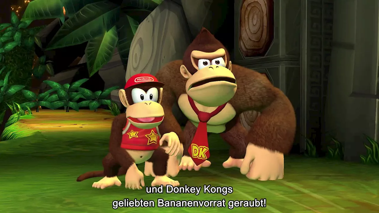 Donkey Kong Country Returns erscheint als HD-Version auf der Switch