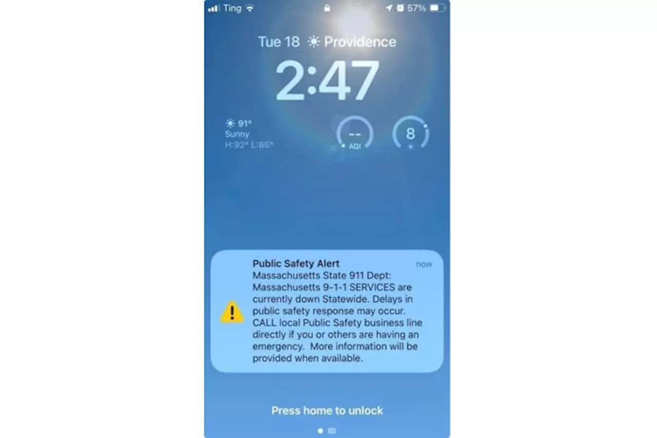 Firewall to deter cyberattacks is blamed for Massachusetts 911 outage