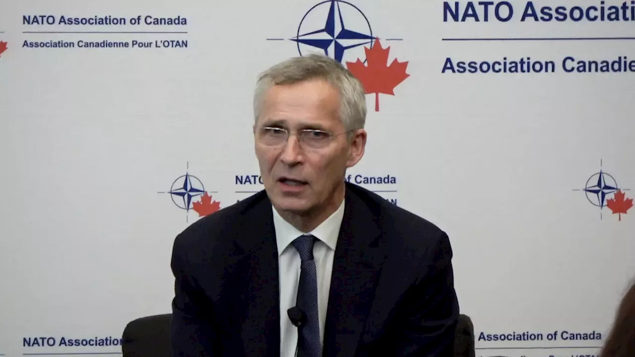 NATO chief urges Ottawa to meet its defence spending target