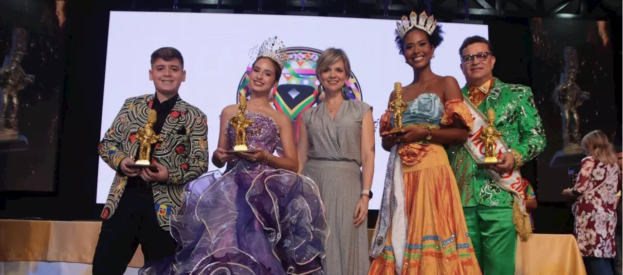 Congos de Oro celebraron el talento de hacedores del Carnaval 2024