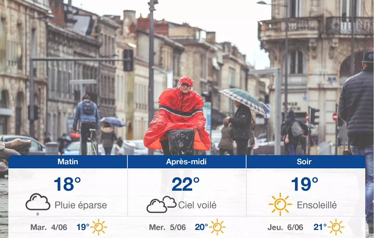 Météo Bordeaux: prévisions du lundi 3 juin 2024