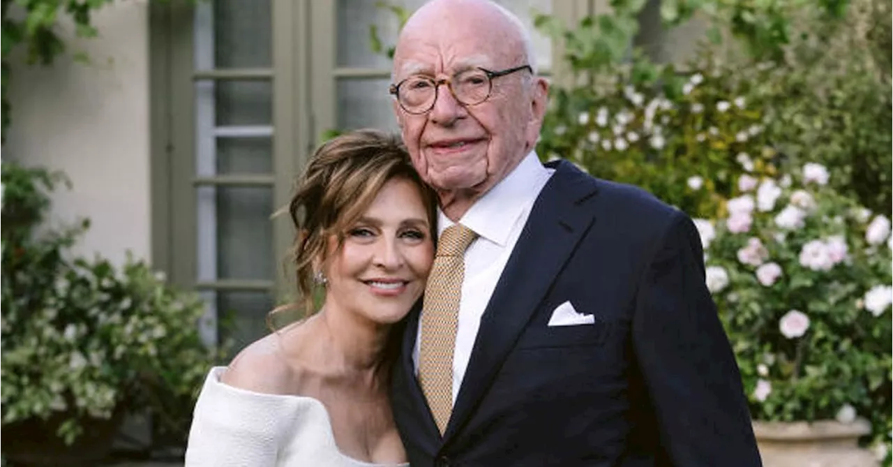 Rupert Murdoch marries for fifth time in ceremony at his California vineyard