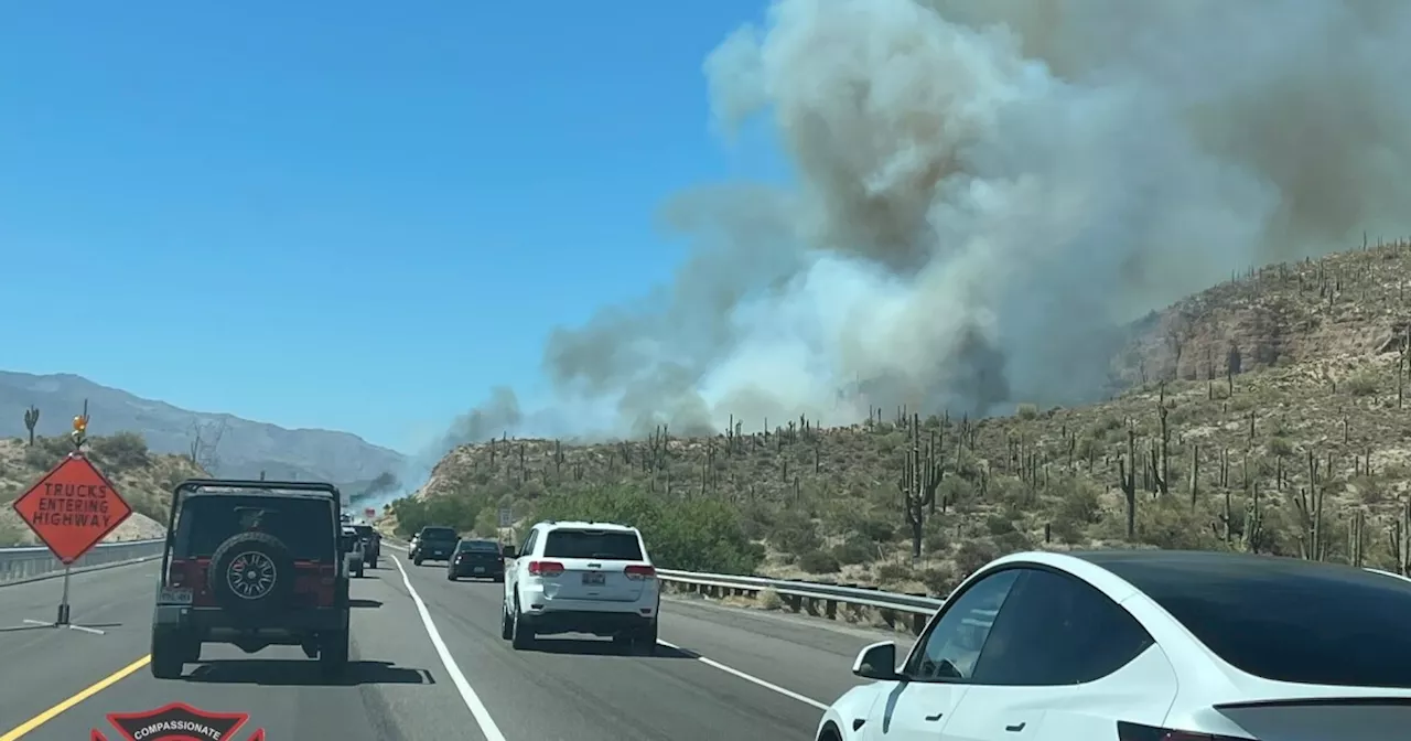 Table Fire at 15 acres, I-17 northbound lanes reopen after closure