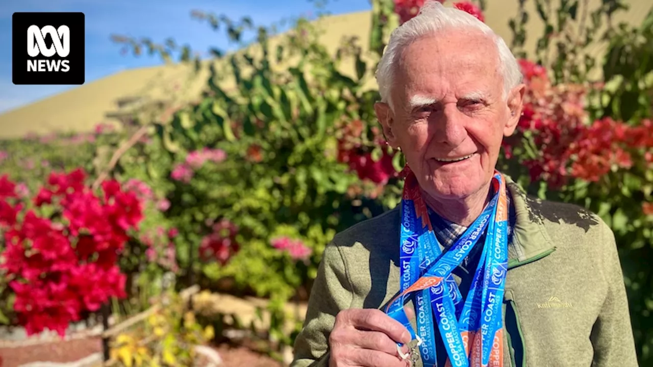 Loxton 94-year-old Percy Voigt proves age is no barrier to achieving athletic success