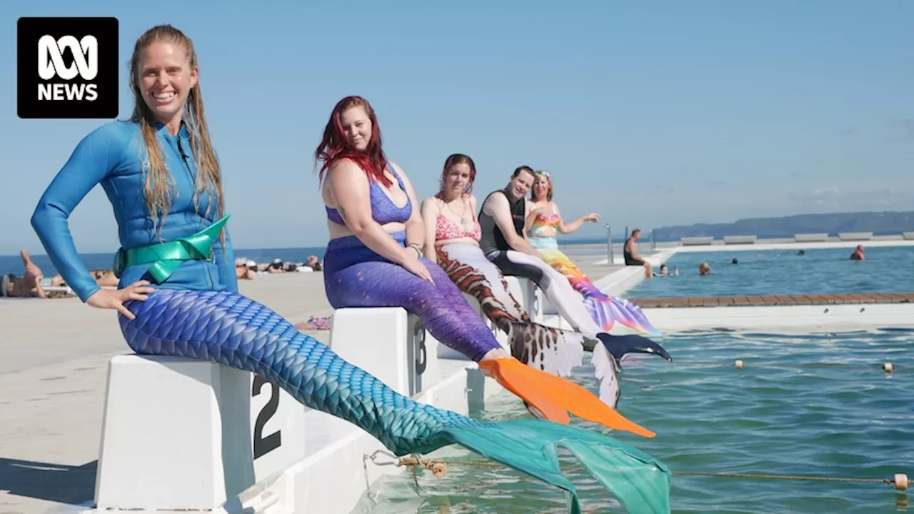 Mermaiding brings happiness and connection for this new tribe of swimmers in Newcastle