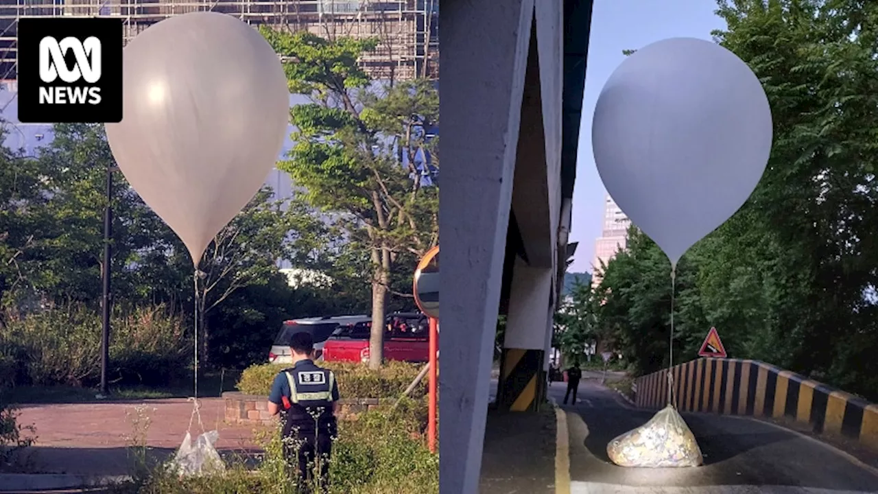 North Korea sends about 900 garbage balloons to South Korea in a week, as Seoul seeks revenge