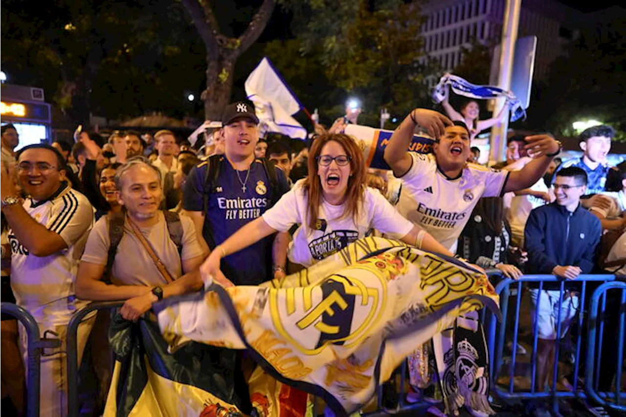 Madrid in festa canta il 'nessun dorma' per la 15ma Champions