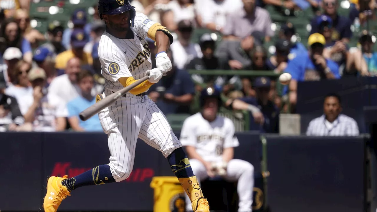 Chourio hits 3-run homer and Brewers win 6-3 to hand White Sox their 11th straight defeat