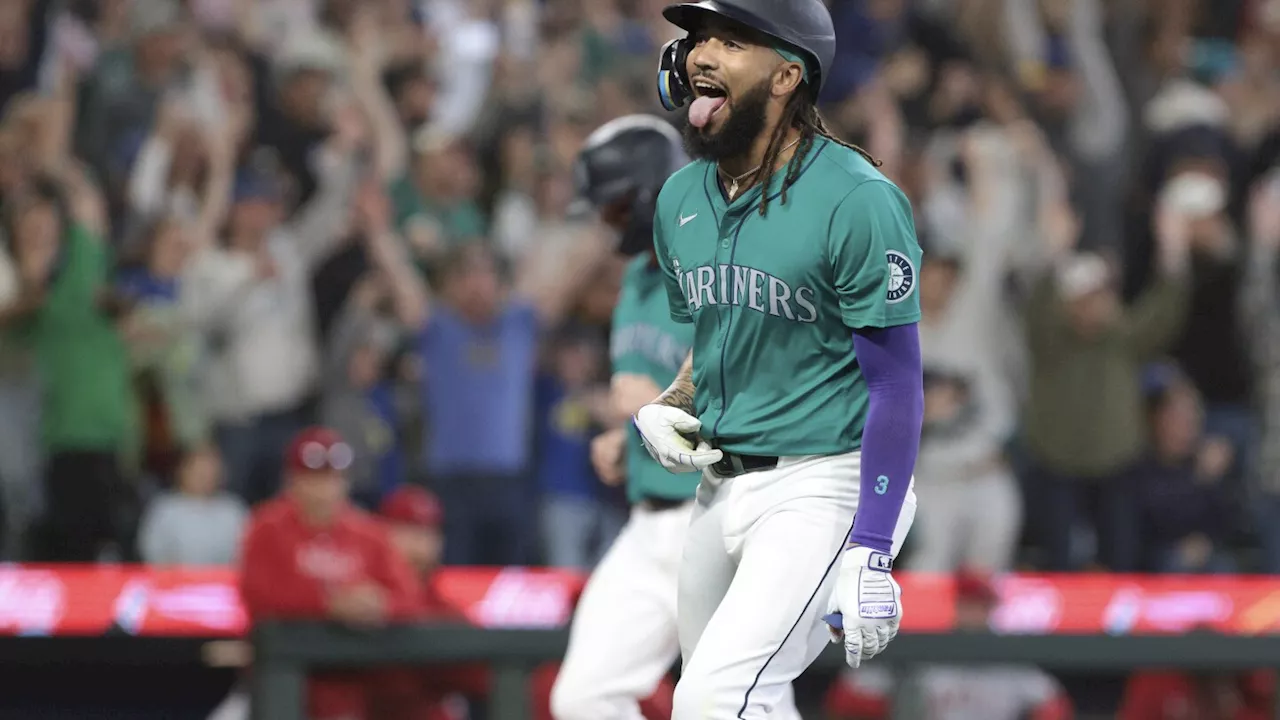 Crawford's slam and Miller's arm lead surging Mariners to 9-0 win over Angels