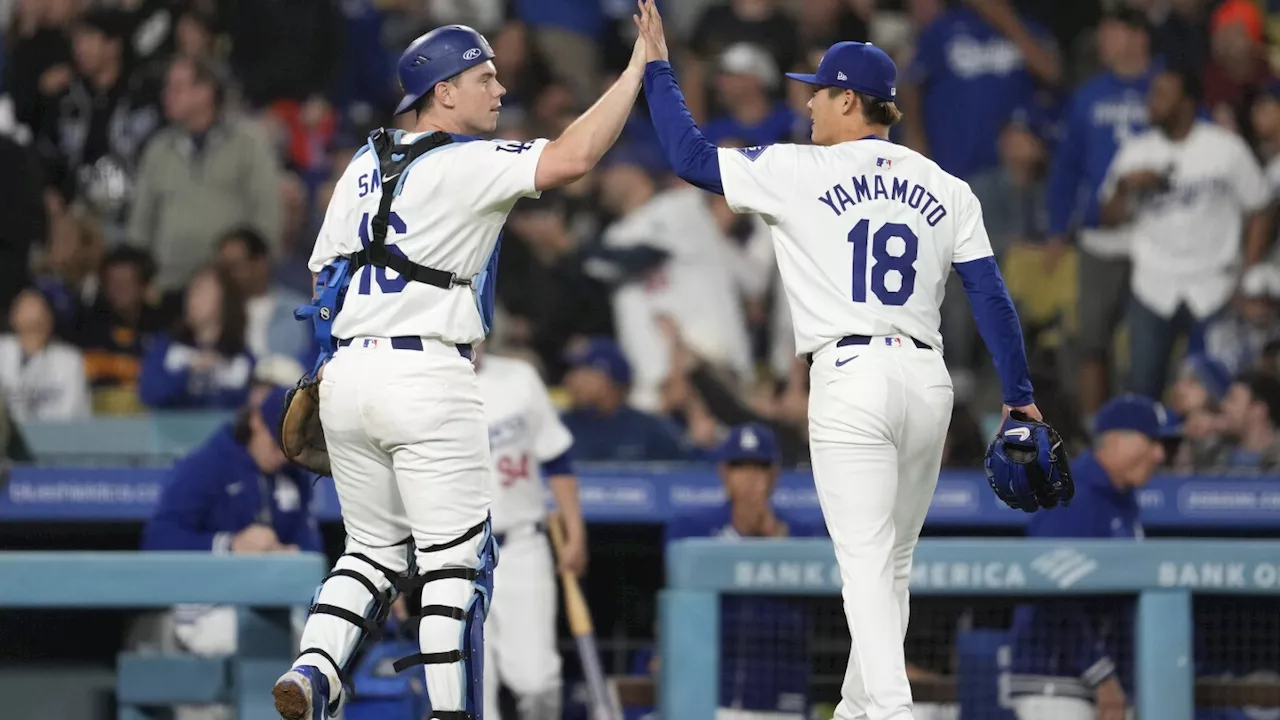 Yoshinobu Yamamoto and the Dodgers get back to winning with a 4-1 victory over the Rockies