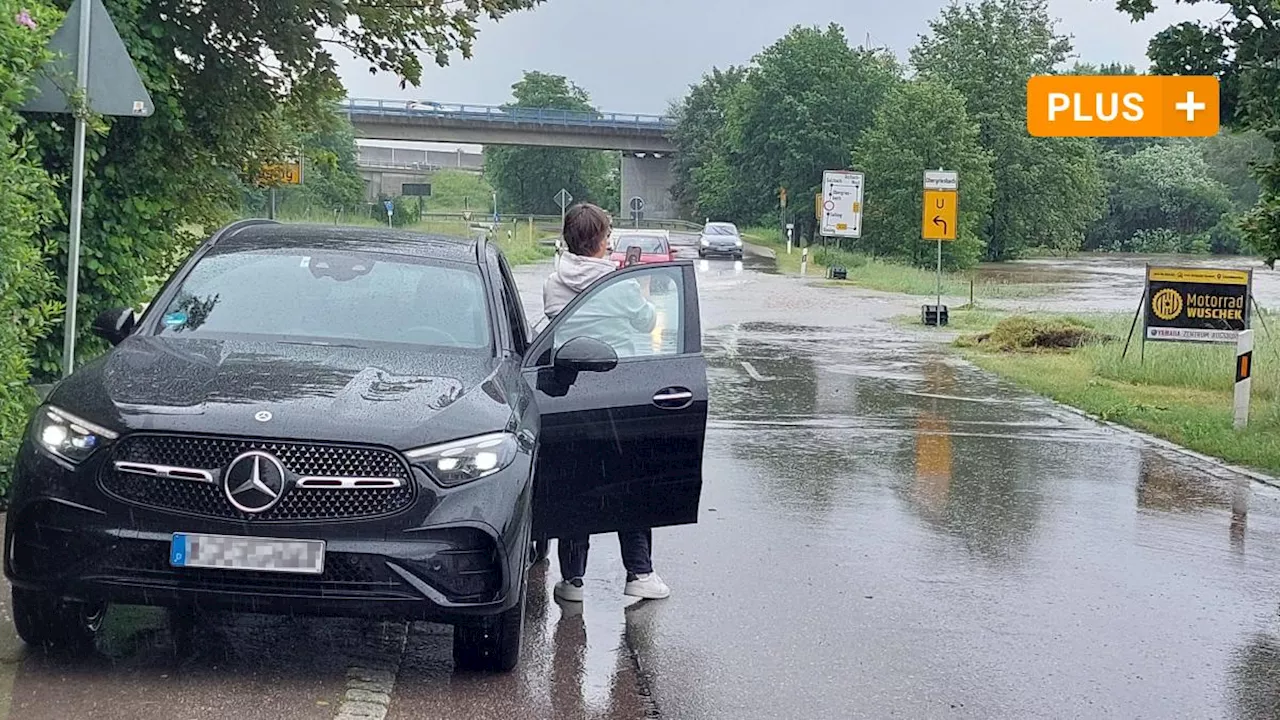 Paar steigt in Dasing höher als beim Pfingsthochwasser