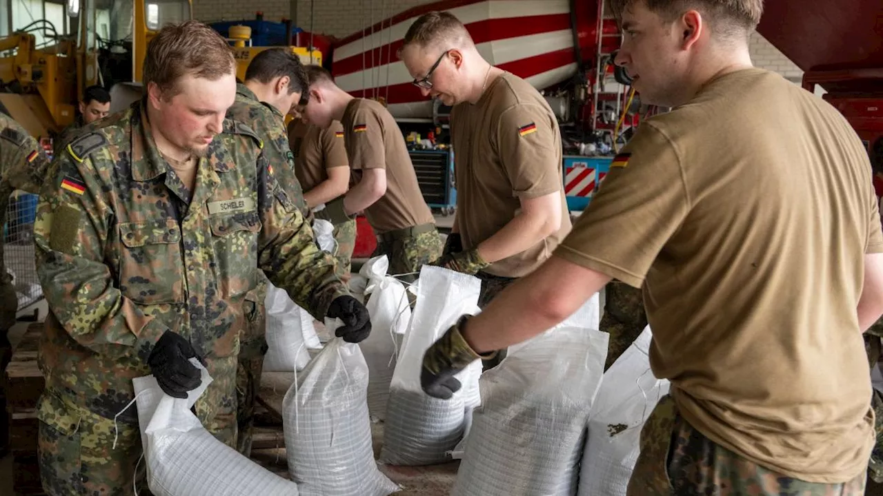 Rund 800 Bundeswehrsoldaten in Bayern im Einsatz